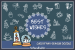 Christmas Season Doodle Font