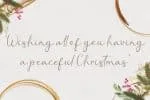 Christmas Leaf Font