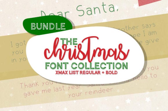 Christmas List Font