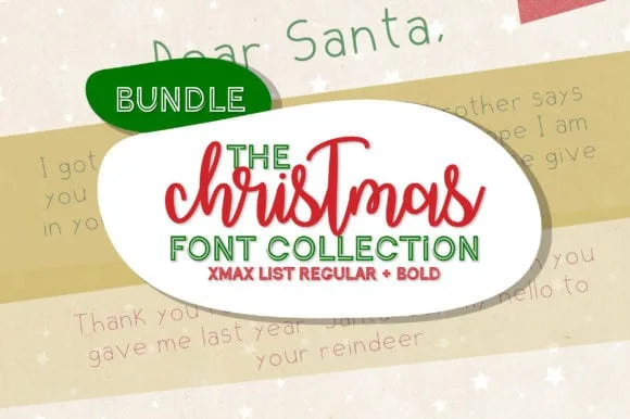 Christmas List Font