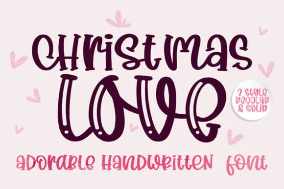 Christmas Love Font