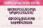 Christmas Love Font