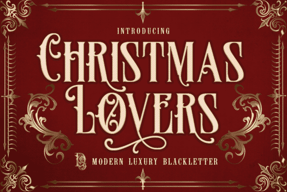 Christmas Lover Font