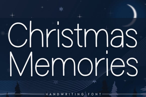 Christmas Memories Font