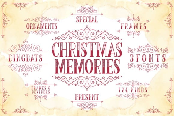 Christmas Memories Font