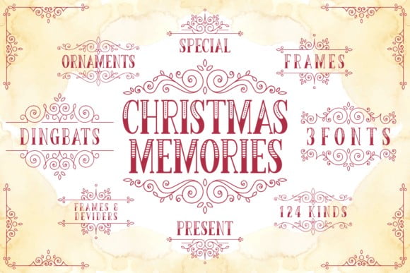 Christmas Memories Font
