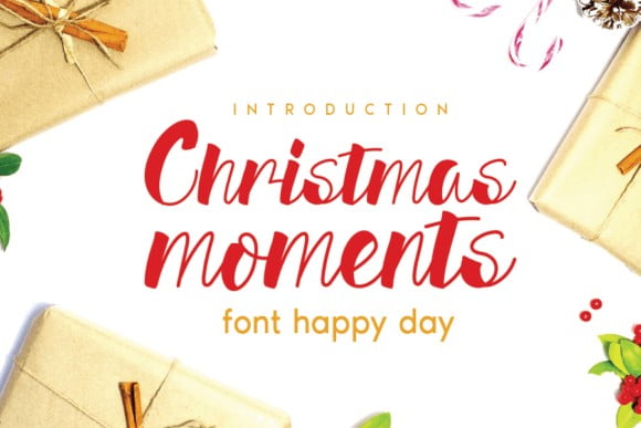 Christmas Moments Font