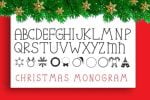 Christmas Mono Font