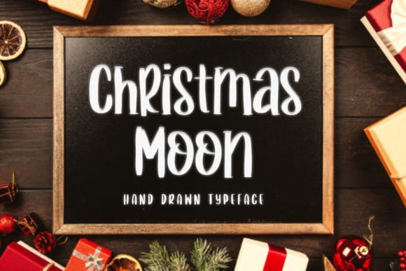 Christmas Moon Font