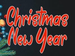 Christmas New Year Font