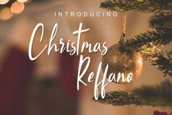 Christmas Reffano Font