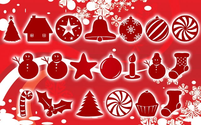 Christmas Shapes Font