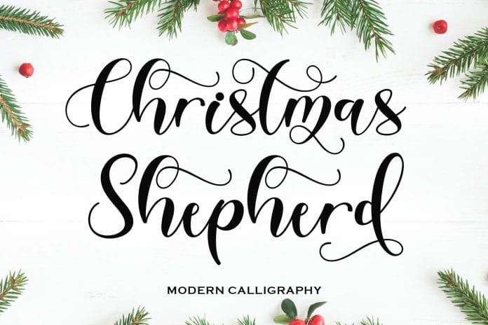 Christmas Shepherd Script Font