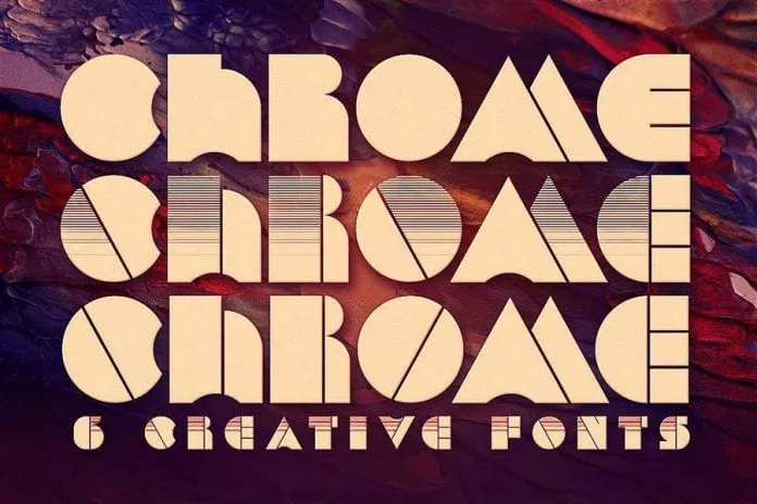 Chrome - Display Font