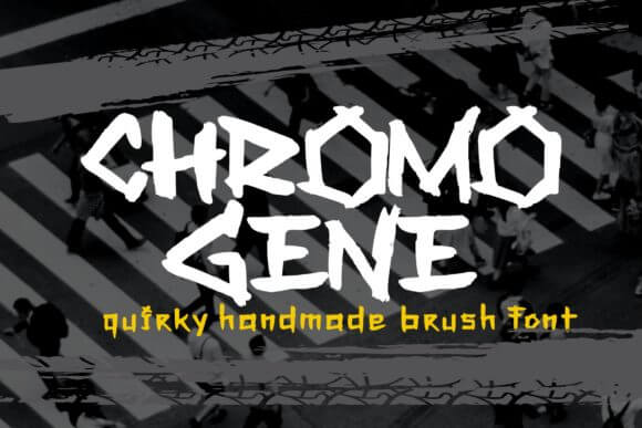 Chromogene Font