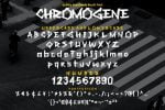 Chromogene Font
