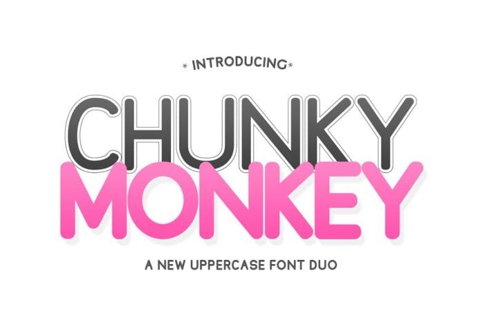 Chunky Monkey Font