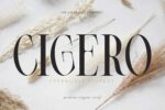 Cigero Font