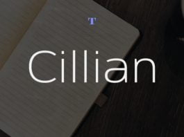 Cillian Sans Serif Fonts