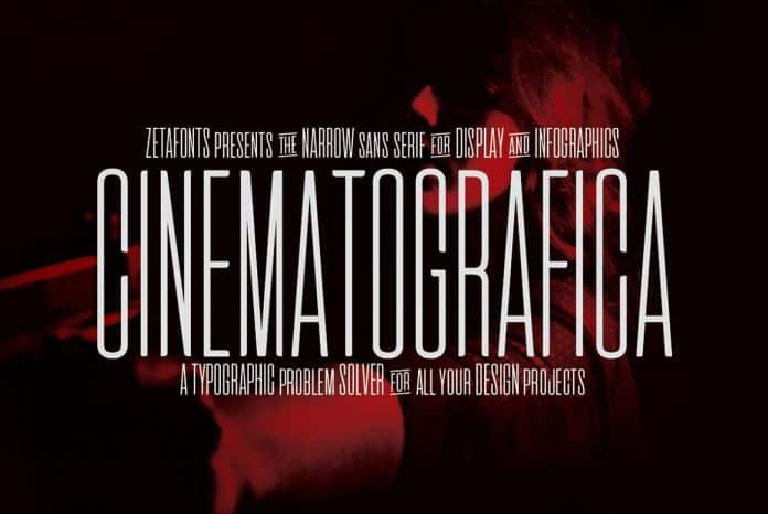 Cinematografica – Intro Offer Font
