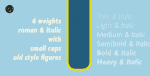 Cinio Text Font Family