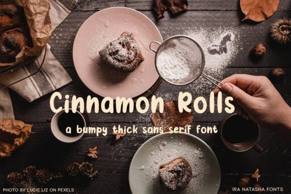 Cinnamon Rolls Font