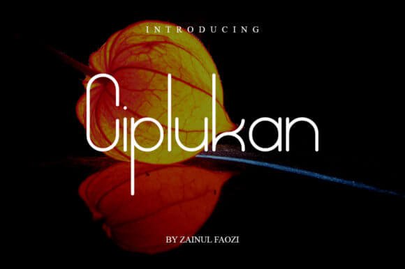 Ciplukan Font