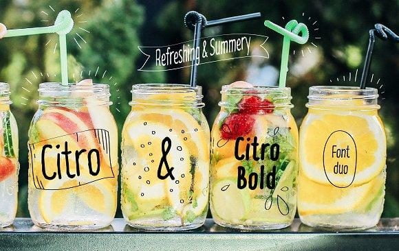Citro & Citro Bold Font Free Download