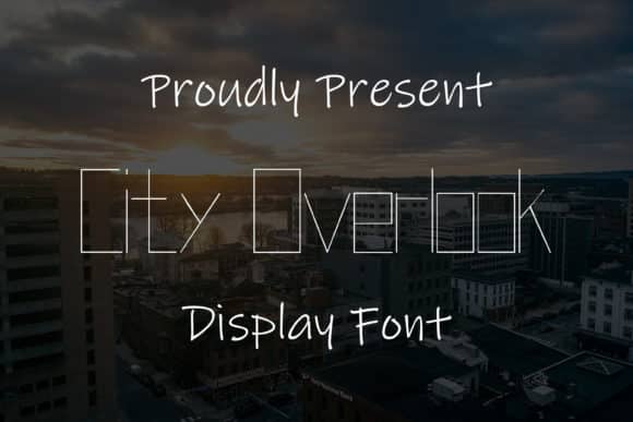 City Overlook Font