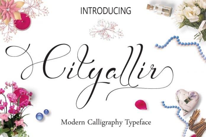 Cityallir Script Font