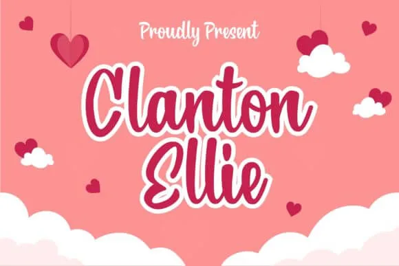 Clanton Ellie Font
