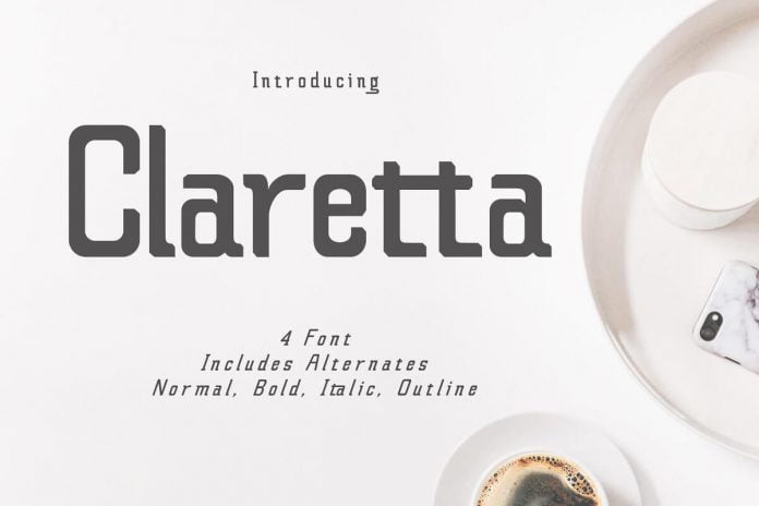 Claretta (Font Family)