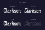Claretta (Font Family)