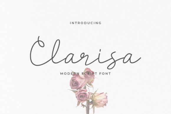 Clarisa Script Font