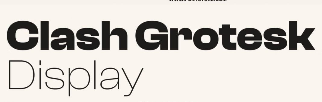 Clash Grotesk +Clash Grotesk Display family's Font