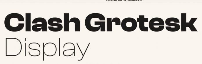 Clash Grotesk +Clash Grotesk Display family's Font