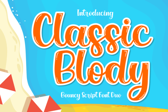 Classic Blody Font