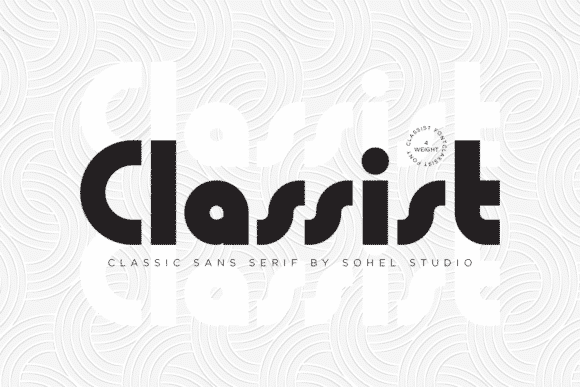 Classist Font