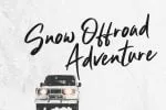 Clattering Brush Typeface