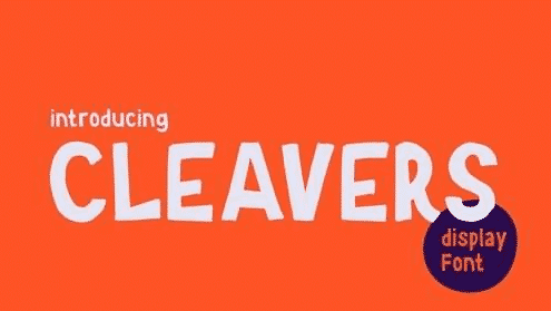 Cleavers Font