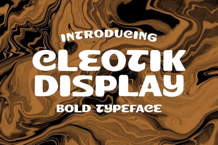 Cleotik - Vintage Display Font