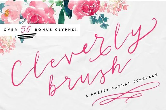 Cleverly Brush Font
