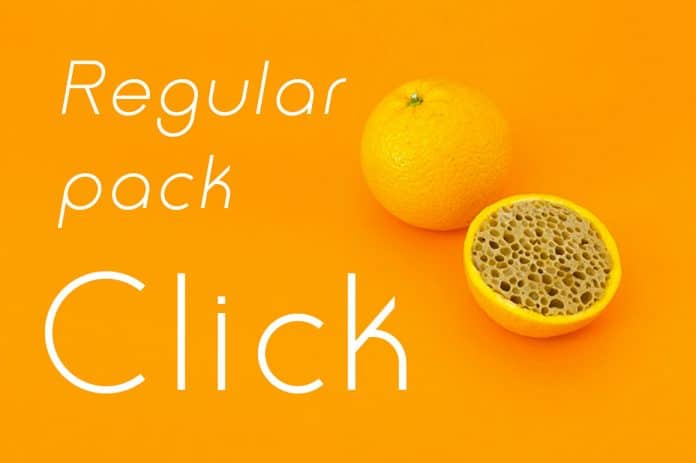 Click Regular Pack Font