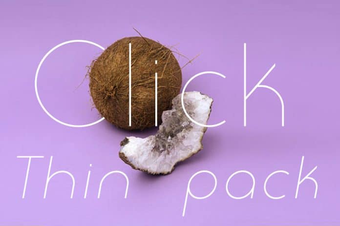 Click Thin Pack Font