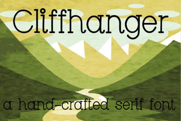 Cliffhanger Font
