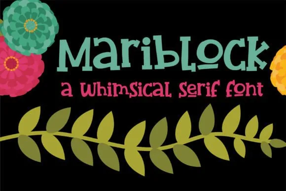 Mariblock Font