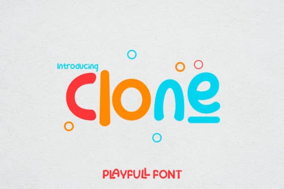 Clone Font Clone Font