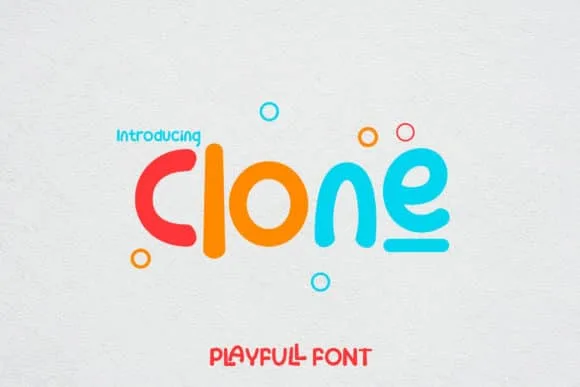 Clone Font Clone Font