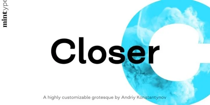 Closer Font Family