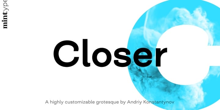 Closer Font Family